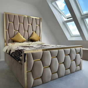 Designer Hexagon Bed