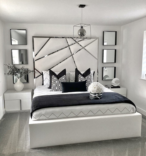 Designer Iris Mirror Strip Bed