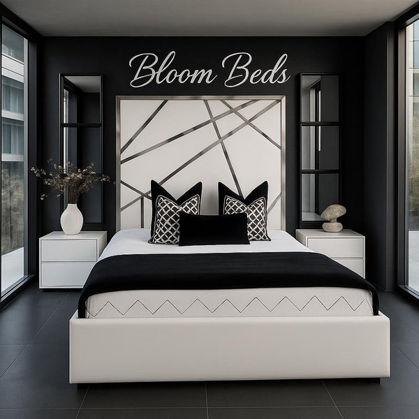 Designer Iris Mirror Strip Bed