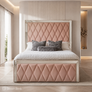 Designer Poppy Mirror Strip Bed