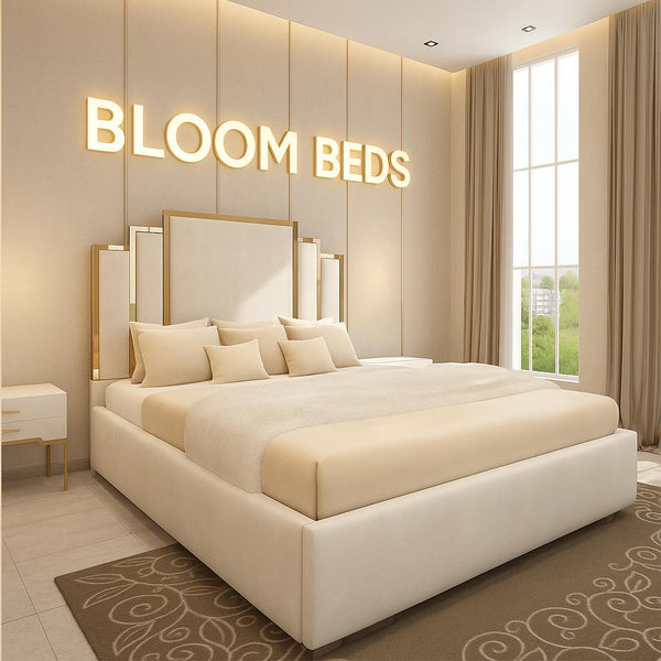 Designer Orion Mirror Strip Bed